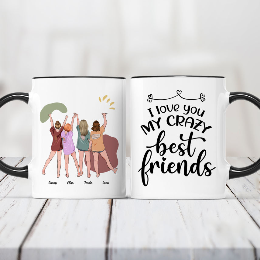 Up to 6P) Yolo Besties - I love you, my crazy best friends