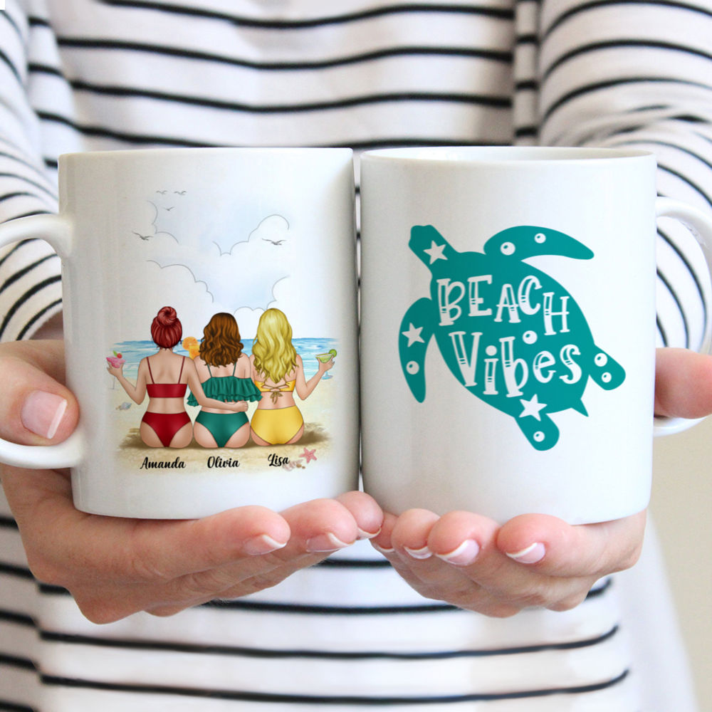 Personalized Mug - Beach Girls - Beach Vibes