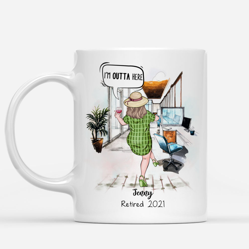 Retirement - Retired under new management - Personalized Mug_1