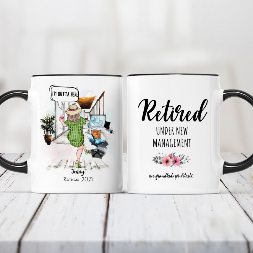 Customized Retirement Gift For Men Retirement Coffee Mugs - Oh Canvas