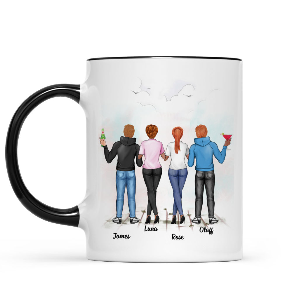 Personalized Mug - Family - Bro&Sis - Being sister and brother means being there for each other (3501-3017)_1