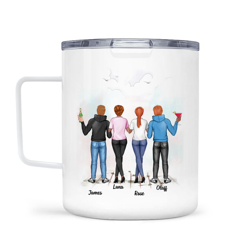 Personalized Mug - Family - Bro&Sis - Being sister and brother means being there for each other (3501-3017)_1