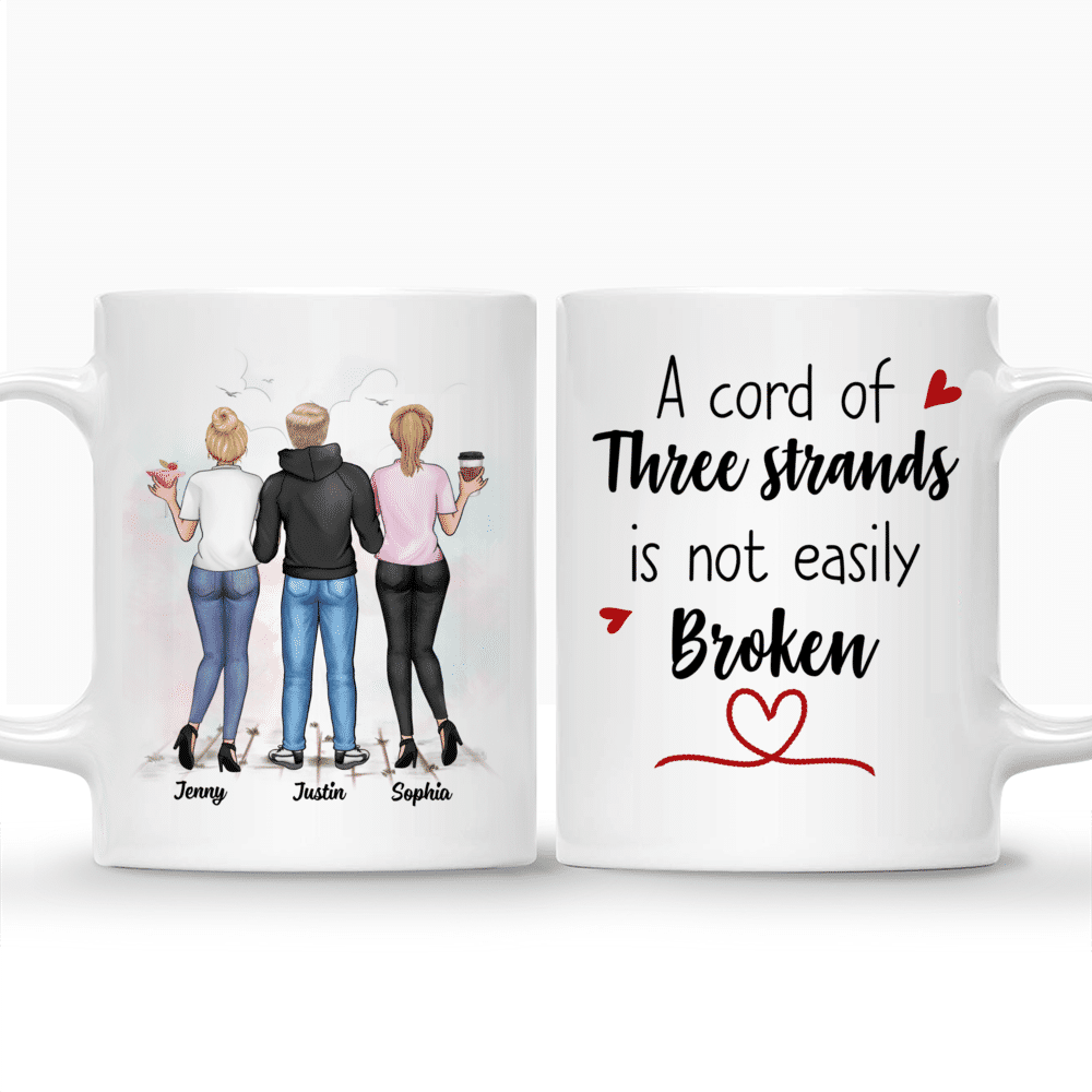 Personalized Mug - Family - Bro&Sis - Side by side or miles apart brothers and sisters_3