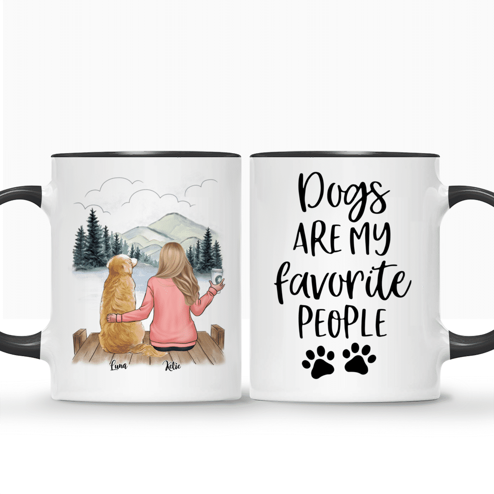 Dogs Are My Favorite People - 20 Oz Mug