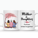Mother's Day - Mother & Daughters Forever Linked Together - Birthday Gift, Mother's Day Gift For Mom, Wife