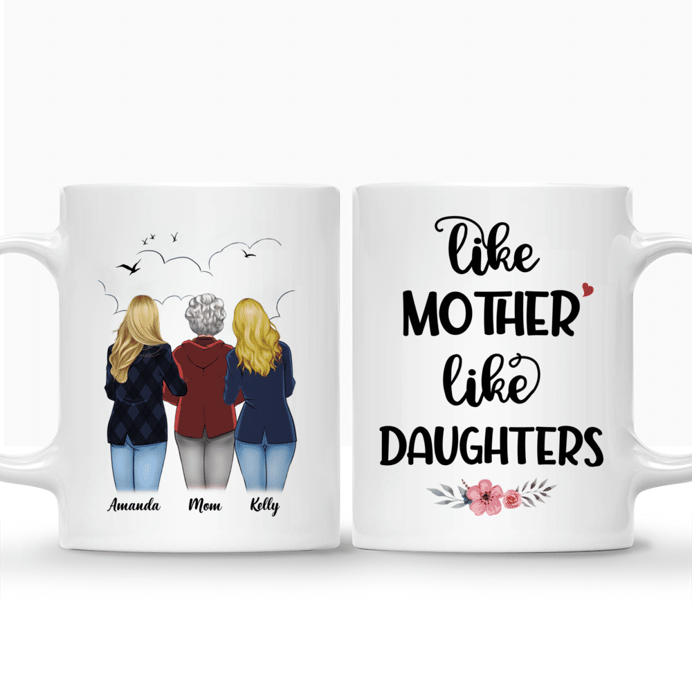 Personalized Mother's Day Mug - Like Mother Like Daughter (S)_3