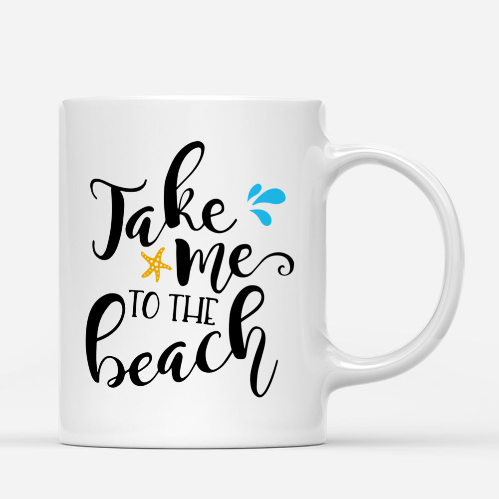 Personalized Mug - Up to 5 girls - Take me to the beach_2