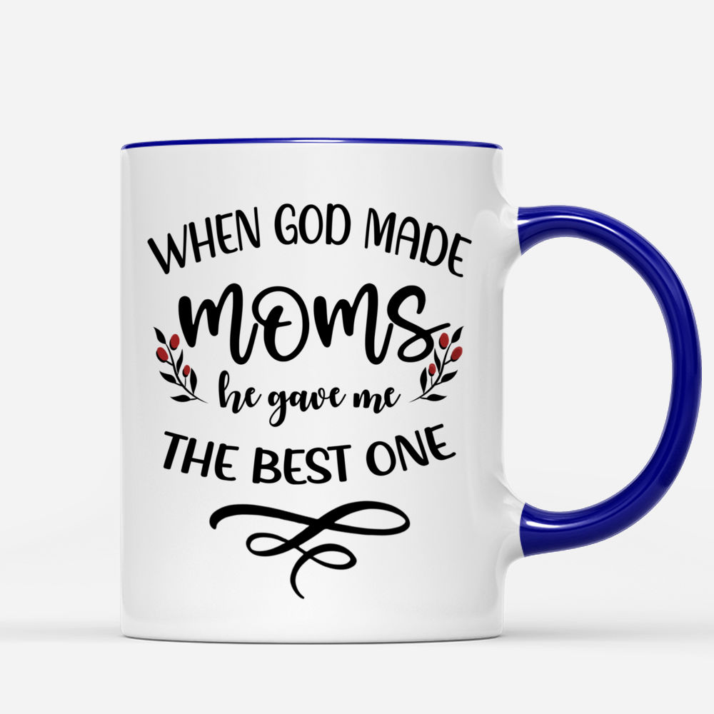 So God Made A Boy Mom Mug