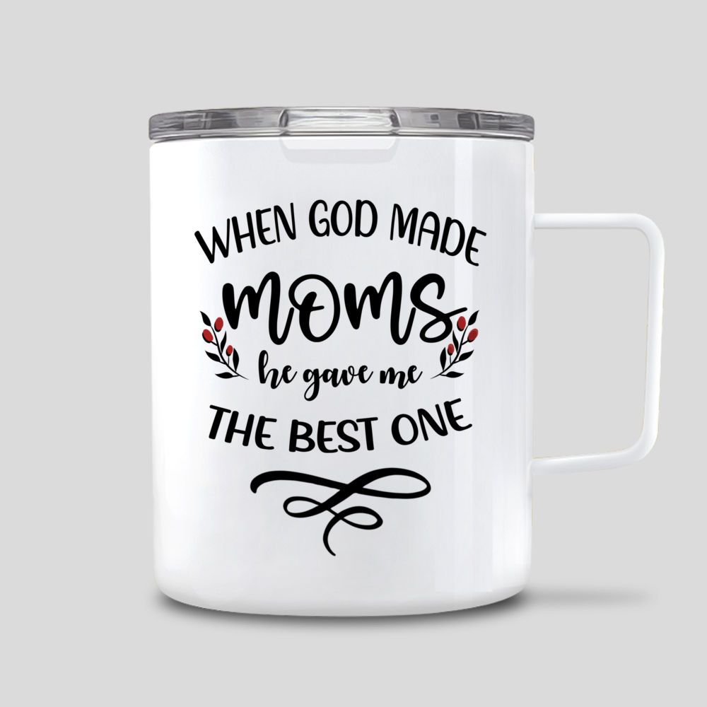 So God Made A Boy Mom Deluxe Mug