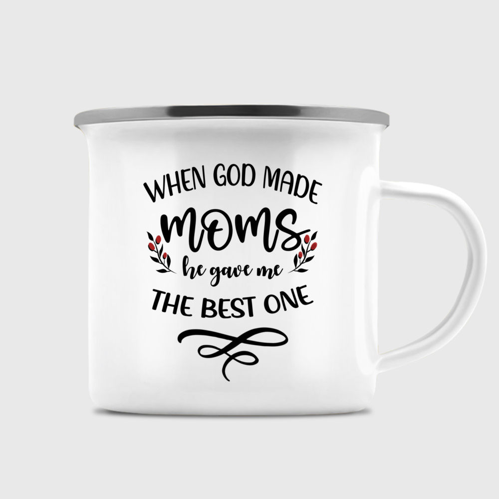 So God Made A Boy Mom Mug - Her View From Home