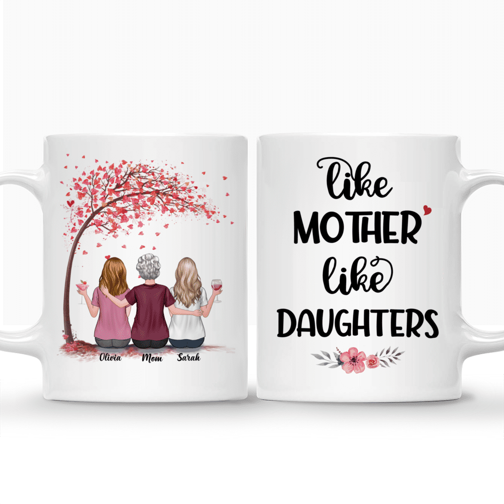 Mother & Children - Love - Like Mother Like Daughters - Personalized Mug_3