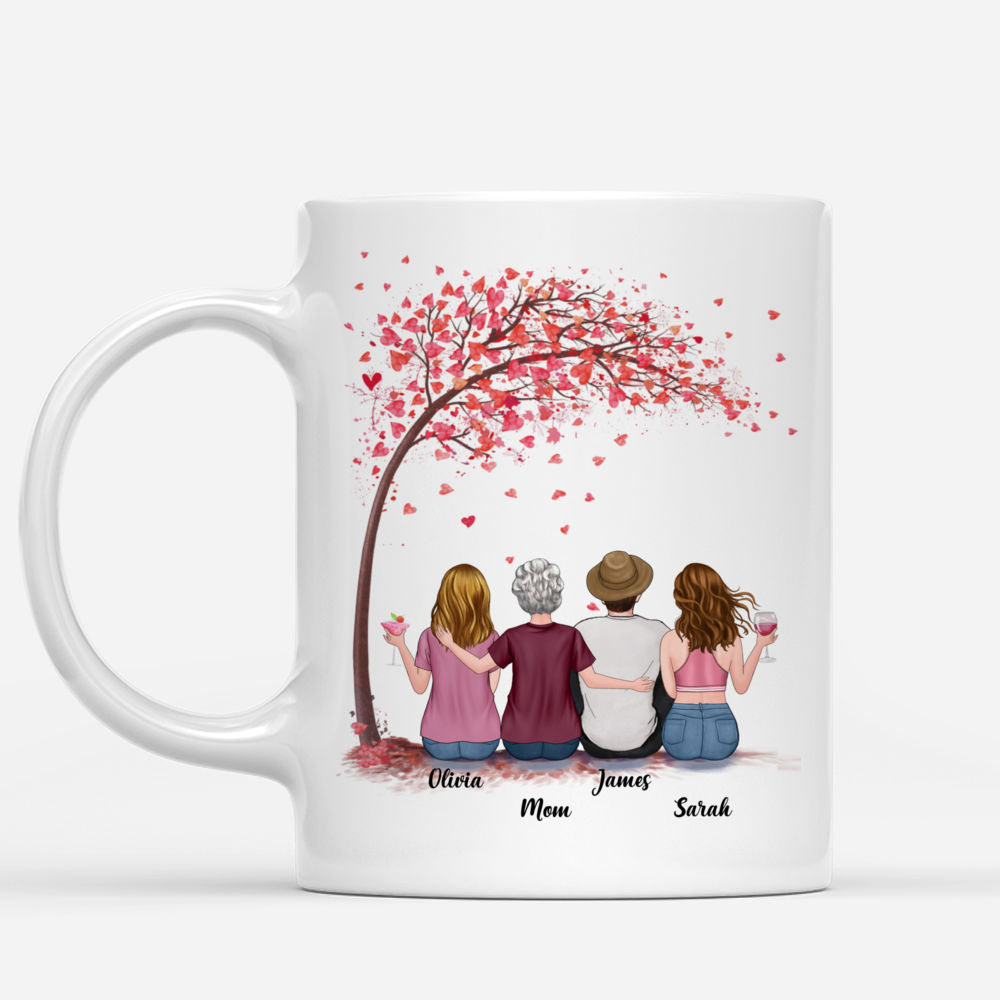 Personalized Mug - Mother & Children - First Our Mother Forever Our Friend - Mother's Gifts, Birthday Gifts, Gifts For Mom, Daughters_1