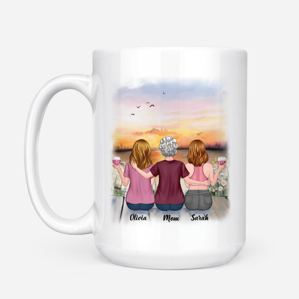 Let's Go Fishing Mom Kids - Personalized Gifts Custom Family Mug for K —  GearLit