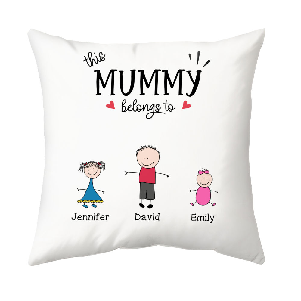 Personalised family cushions hot sale