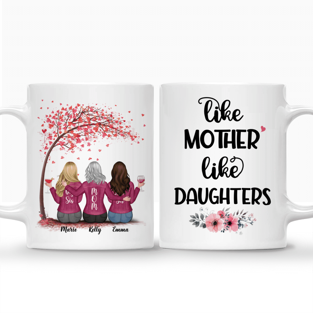 Personalized Mug - Mother and Daughter - Like Mother Like Daughters (3534)_3