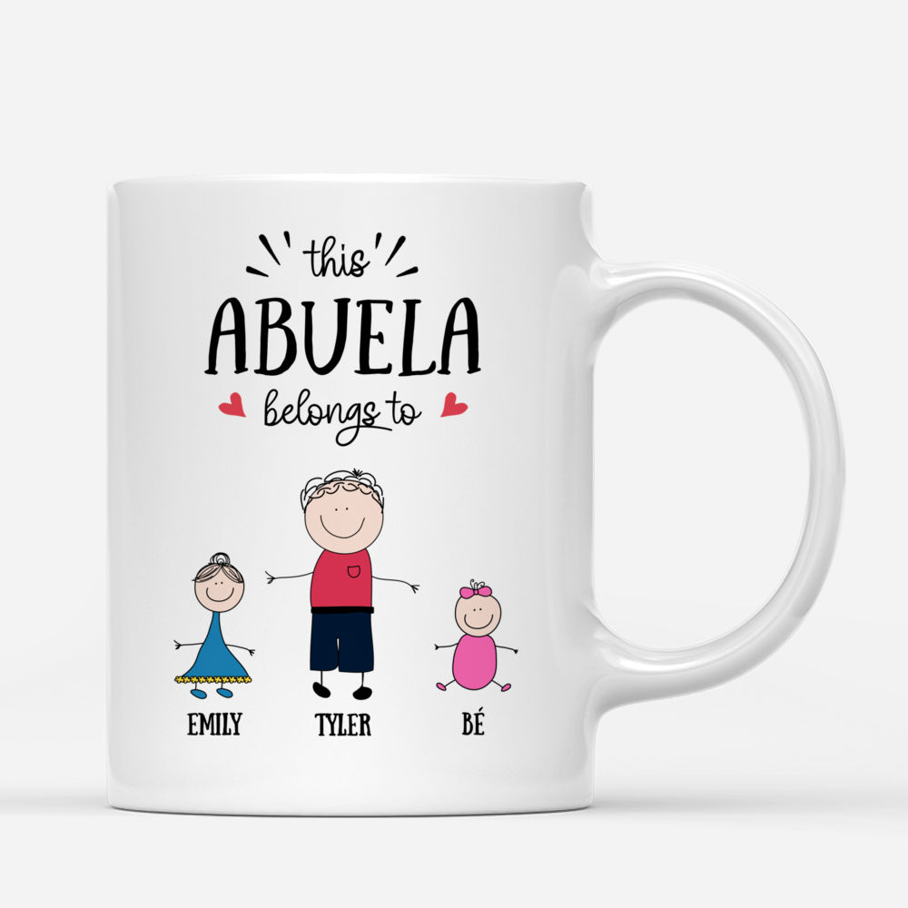 Personalized Mug - Family (Up to 10 People) - This [Custom Title] belongs To..._1