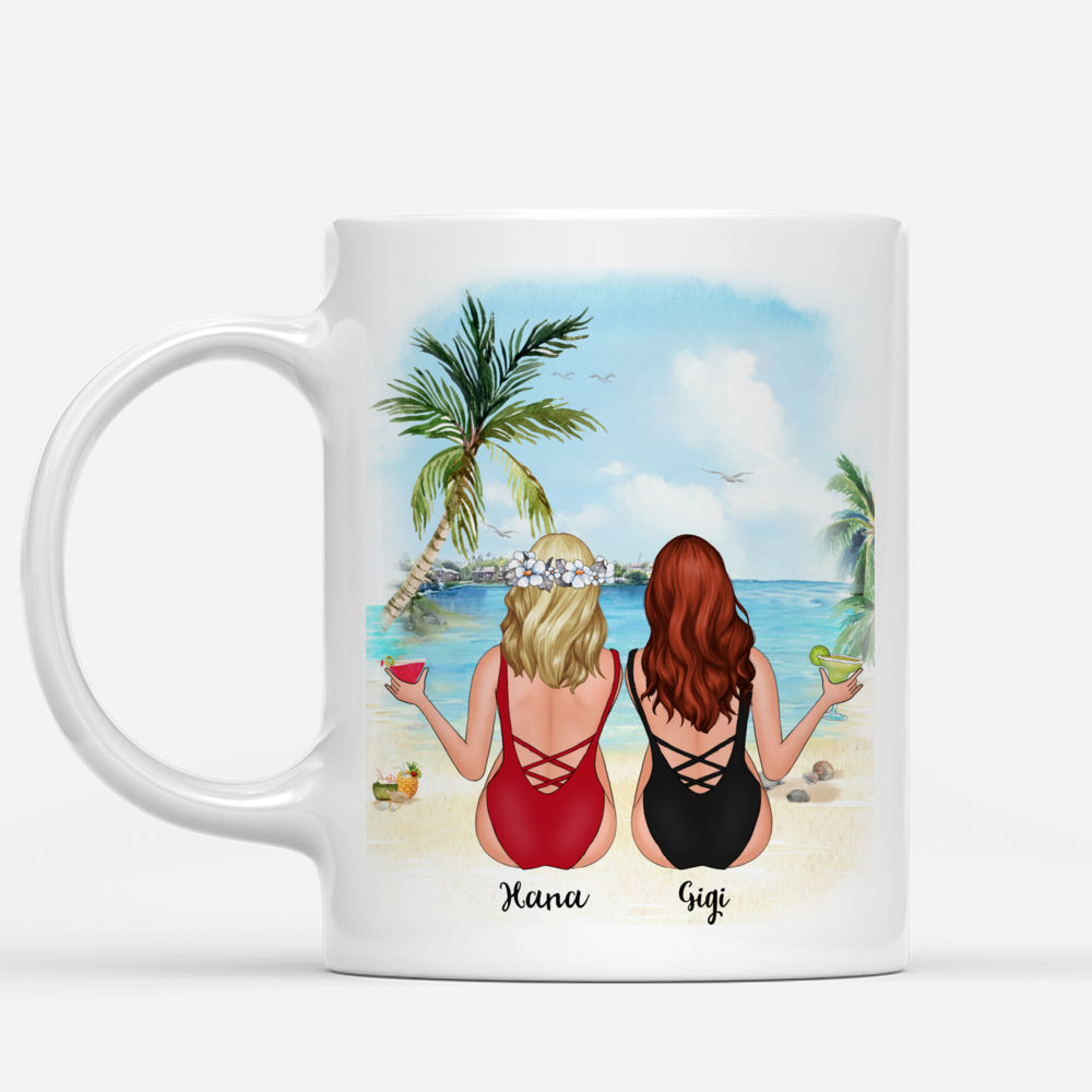 Beach Girls - You are my person, You will always be my person (Tropical) - Personalized Mug_1