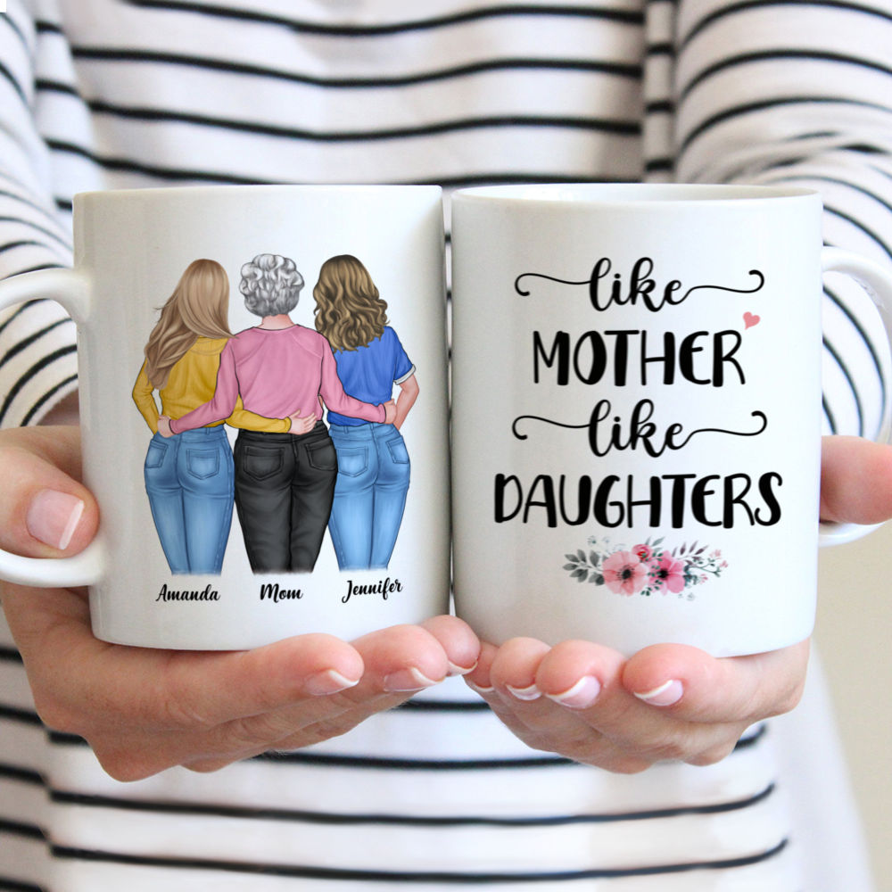 Personalized Mug - Loving Mother - Like Mother Like Daughters (3)