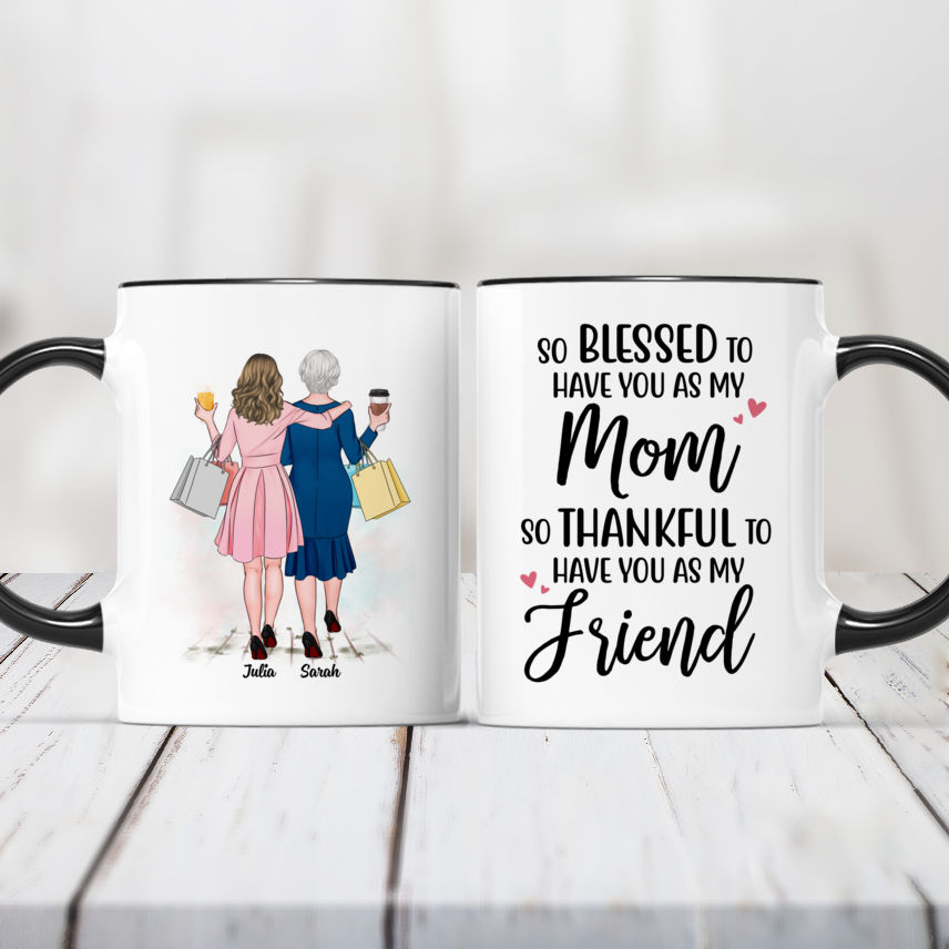 Mom I Am Forever Grateful For Your Love And Guidance Mug, Mom Mug