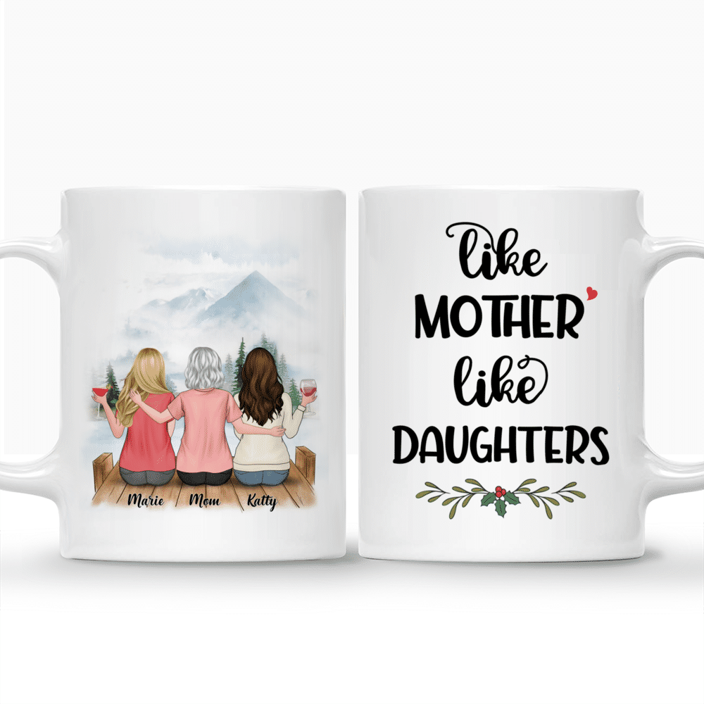 Personalized Mug - Mother & Daughters - Like Mother Like Daughters (3620)_3