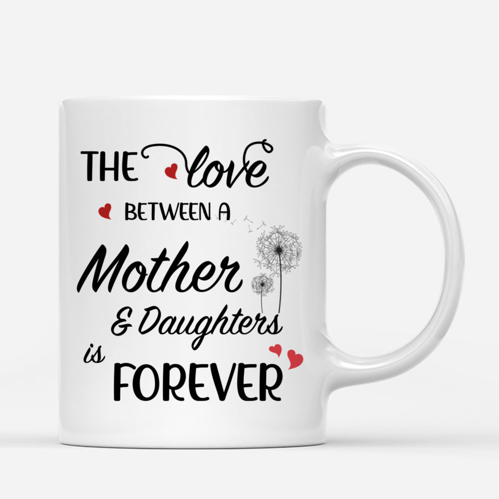 Personalized Mug - Daughter and Mother - The love between a Mother and Daughters is forever (Lighthouse)_2