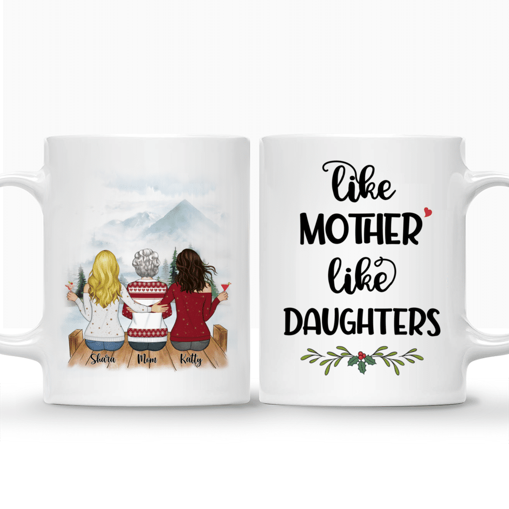 Personalized Mug - Mother & Daughters - Like Mother Like Daughters (3647)_3