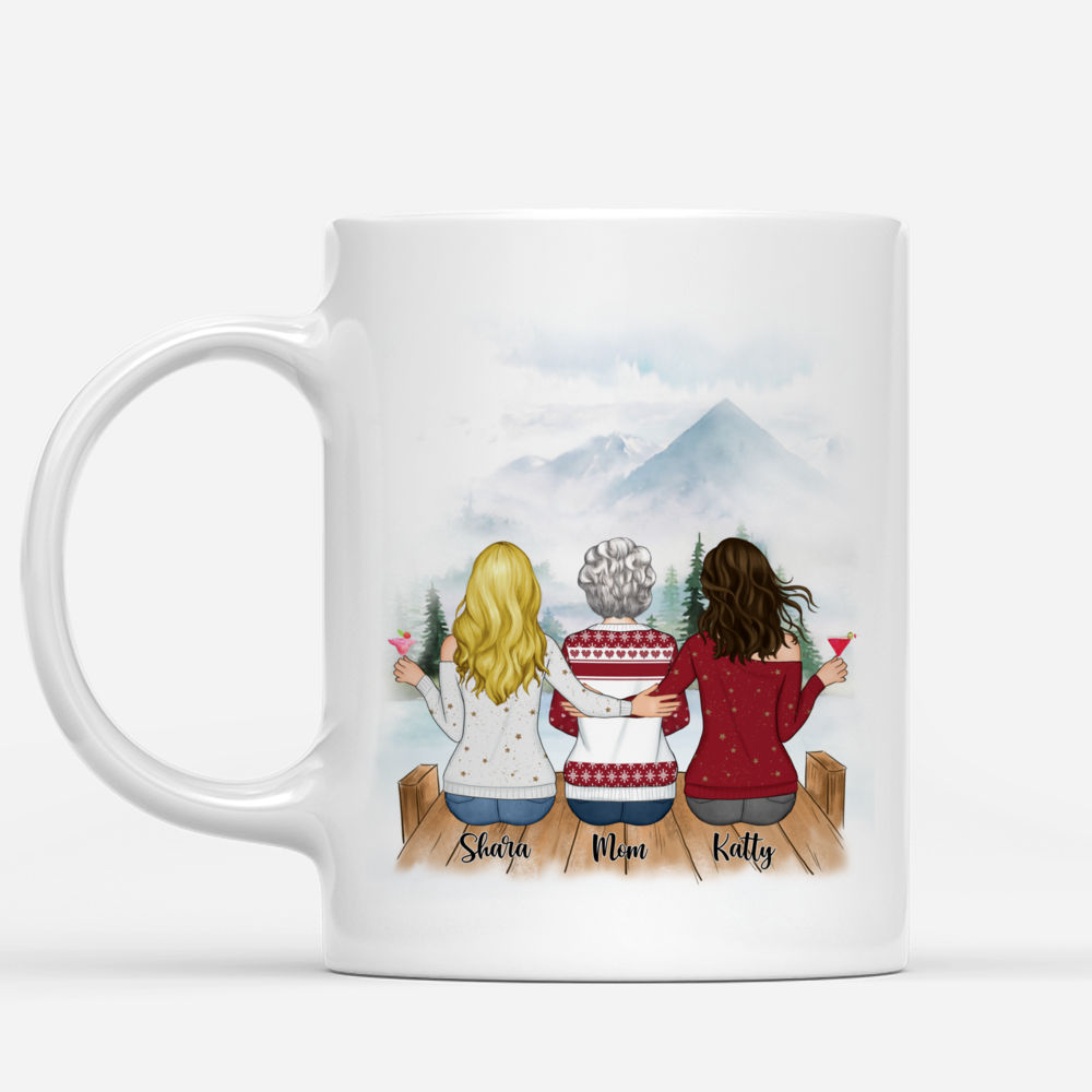 Personalized Mug - Mother & Daughters - Life is better with Daughters (3647)_1