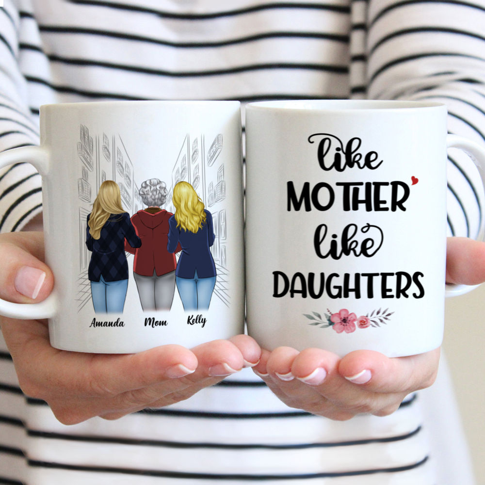 Personalized Mug - Mother's Day - Like Mother Like Daughters - H