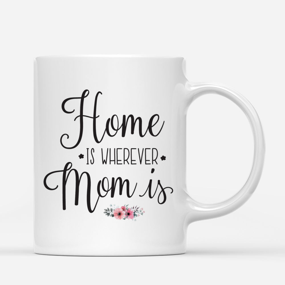 Personalized Mug - Mother & Daughter - Home is wherever mom is_2