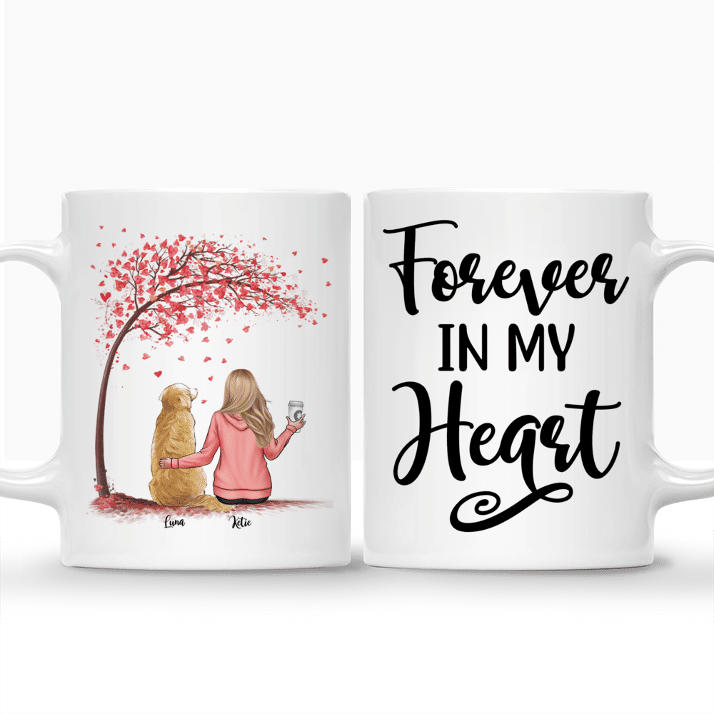 Personalized Mug - Forever In My Heart Custom Mug (Love Version)_3