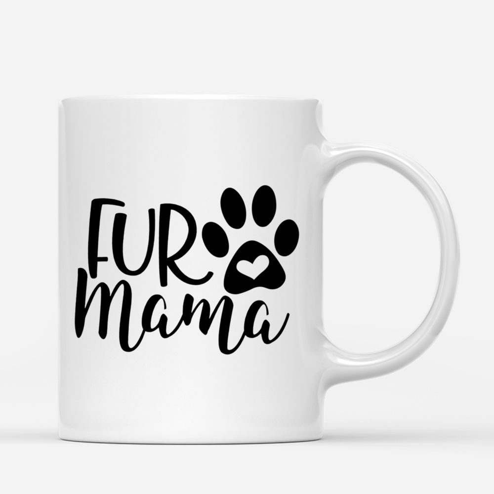 Personalized Mug - Girl and Dogs - Fur Mama (3658)_2