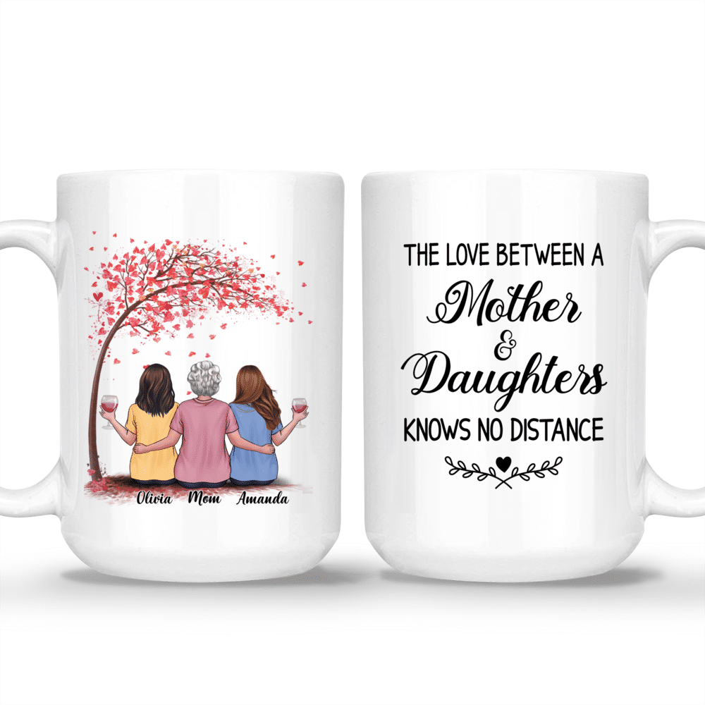 The Love Between Mother And Daughters Knows No Distance, Personalized -  PersonalFury