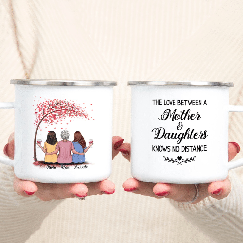 The Love Between Mother And Daughters Knows No Distance, Personalized -  PersonalFury