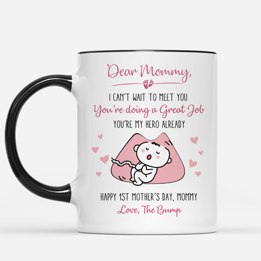 Mom Mug, New Mom Mug, Mom to Be Gift, Unique Pregnancy Reveal, Persona –  Mugsby