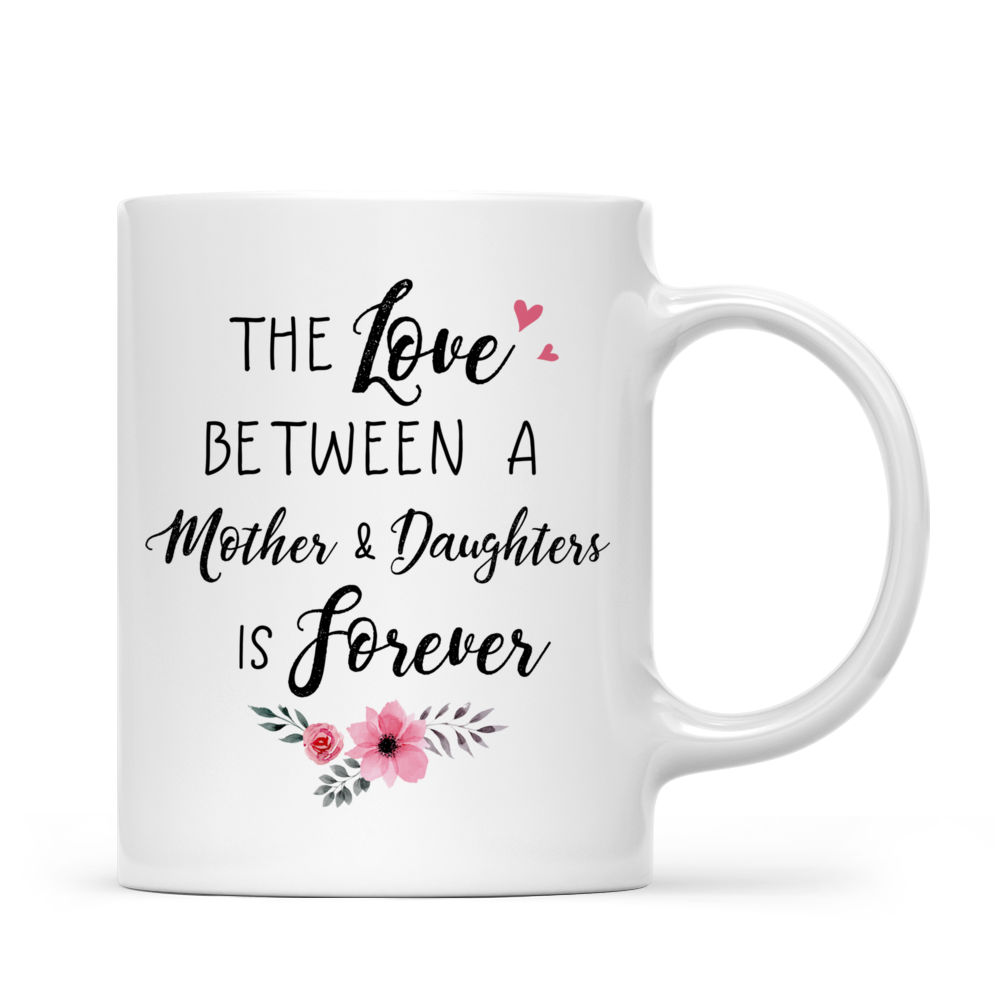 Feminine Florals Personalized Mom Coffee Mug 11 oz White