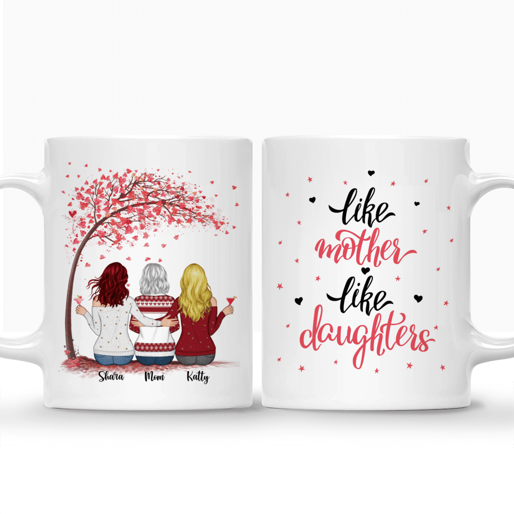 Personalized Mug - Mother & Daughters - Like Mother Like Daughters (Ver 2) (3648)_3