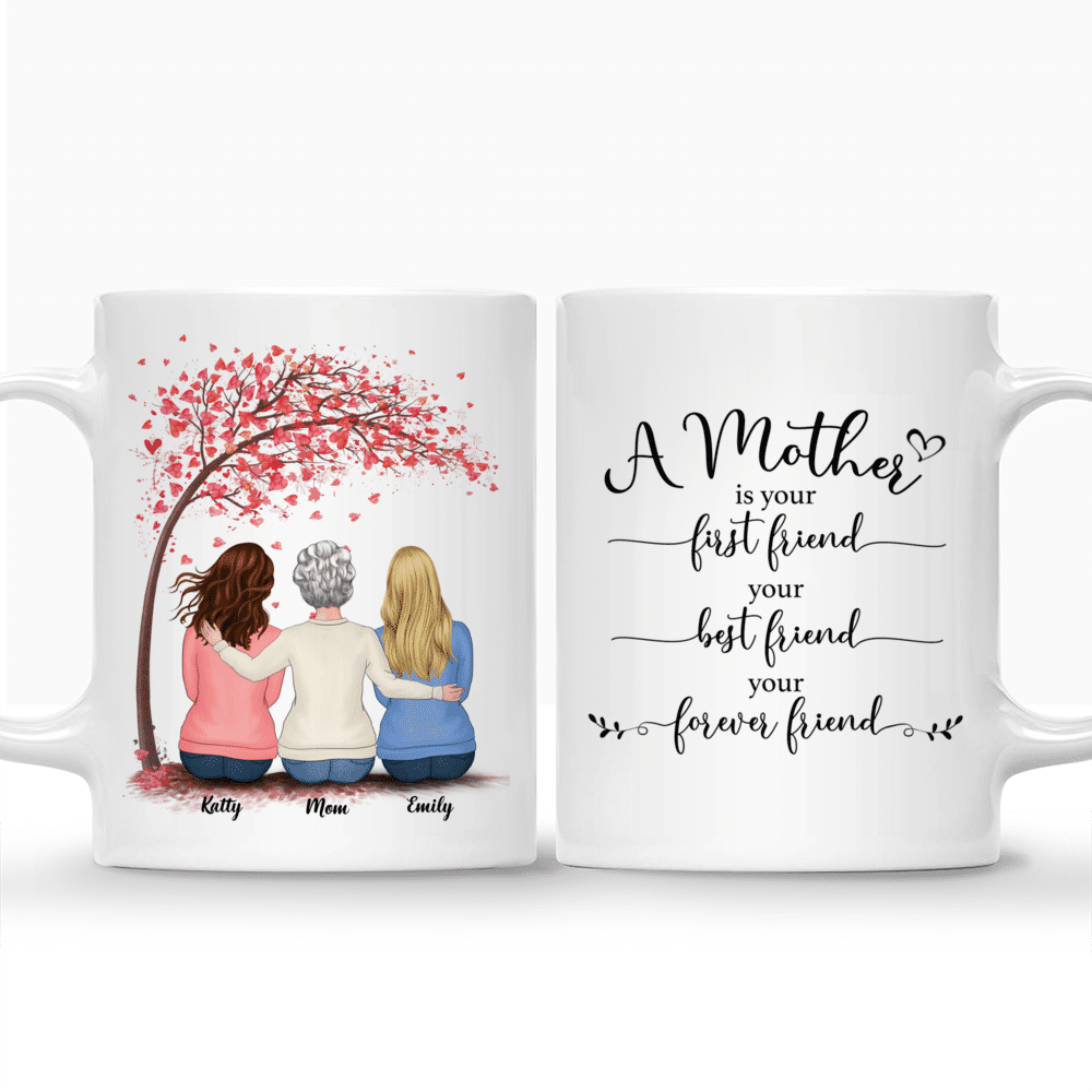 Personalized Mug - Mother & Daughters - We Got It From Our Mama (2.1)