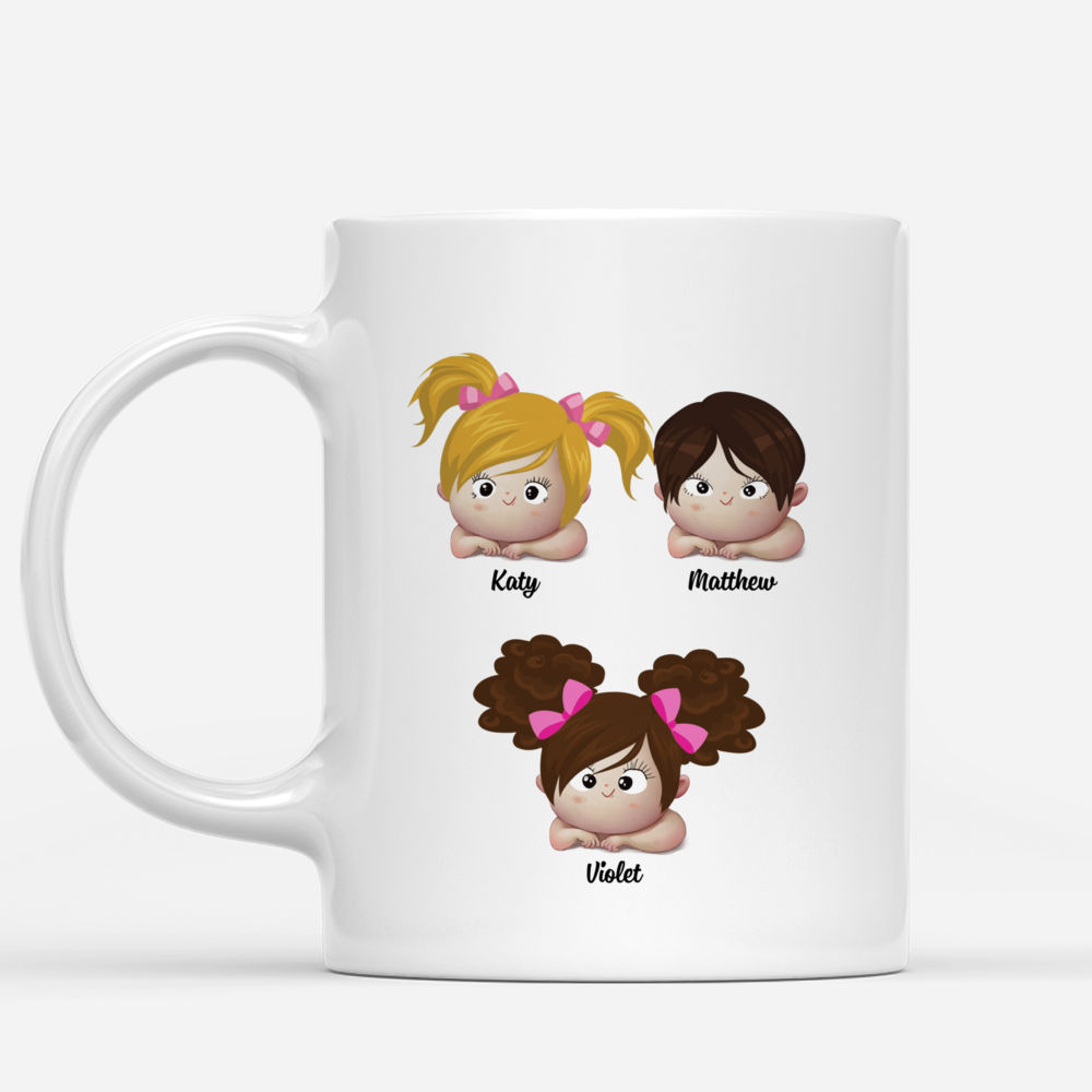 Up to 9 Kids - Life is Better with GrandKids - Personalized Mug_1