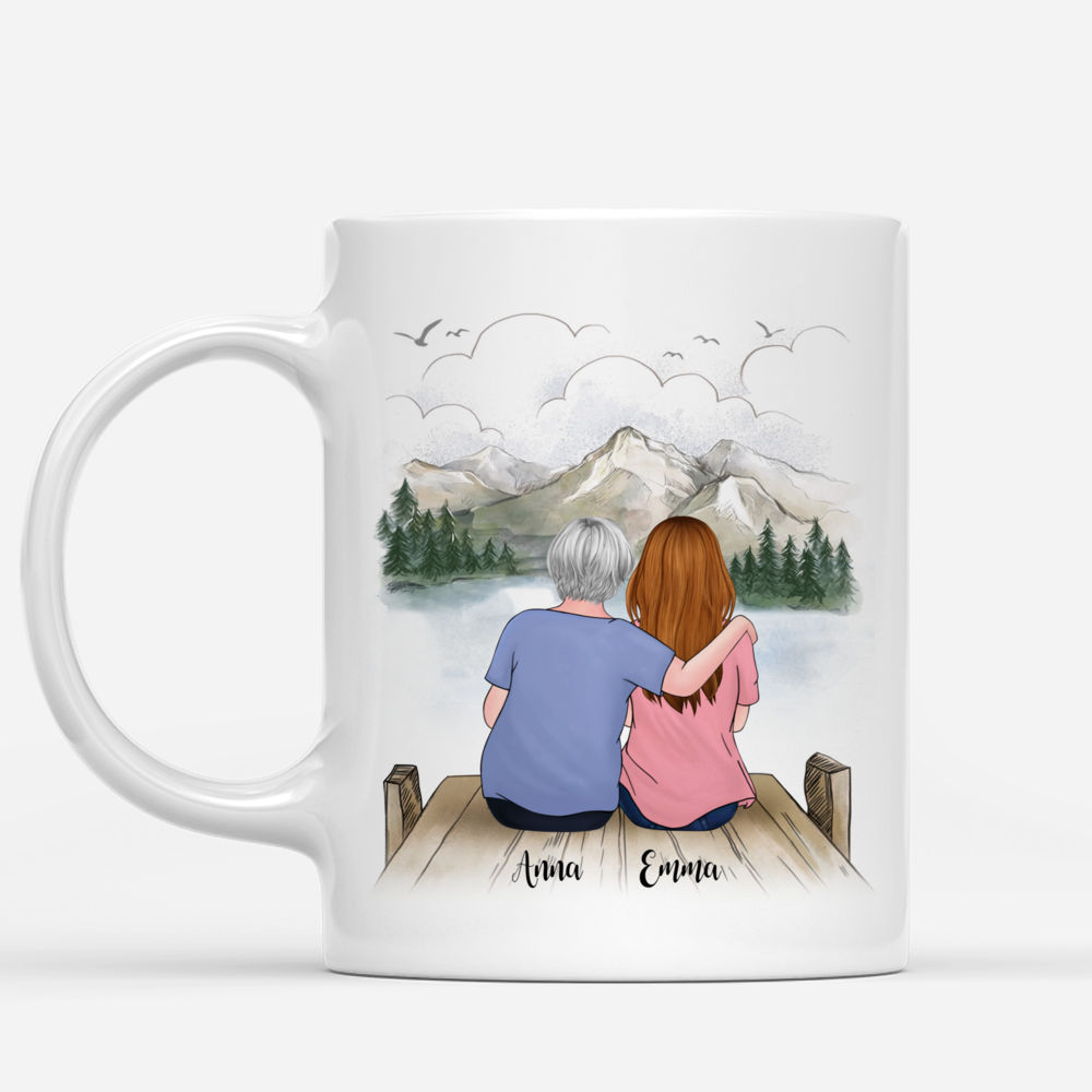 Personalized Mug - Family - The Love Between Mother And Daughter Is Forever_1