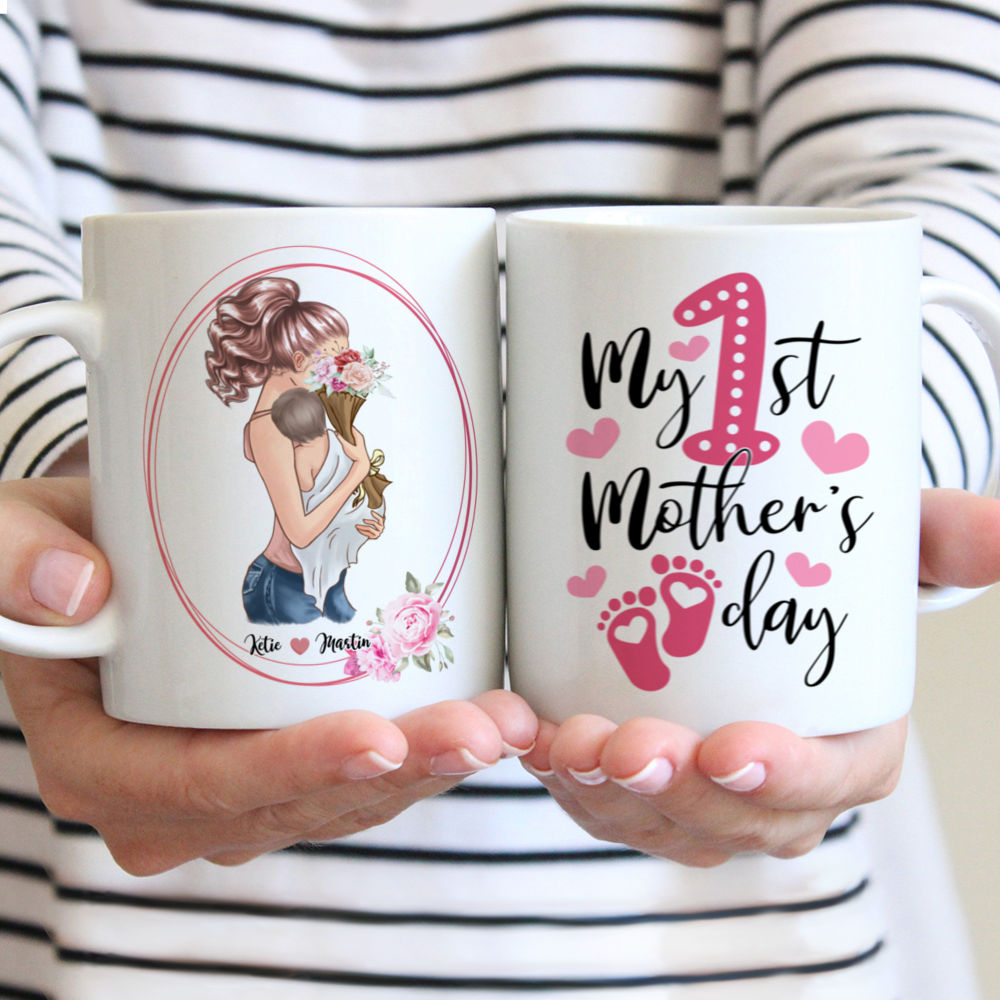 Personalized Mug - Family - My 1st Mother's day (3761)
