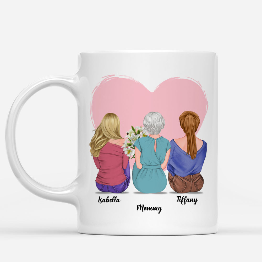 Personalized Mug - Like Mother Like Daughters (2 Daughters Version)_1