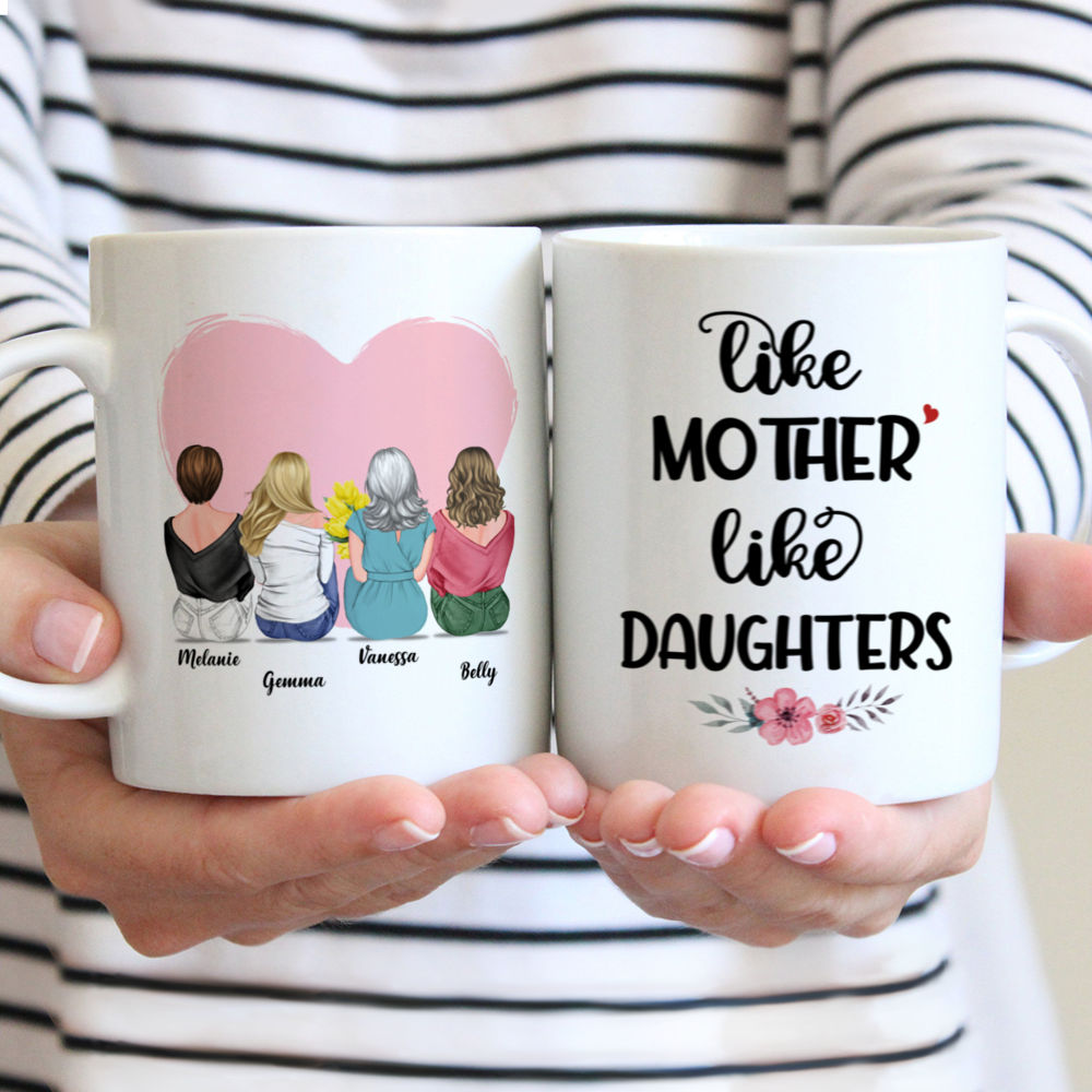 Mother's Day - Like Mother Like Daughters 3D - Personalized Mug