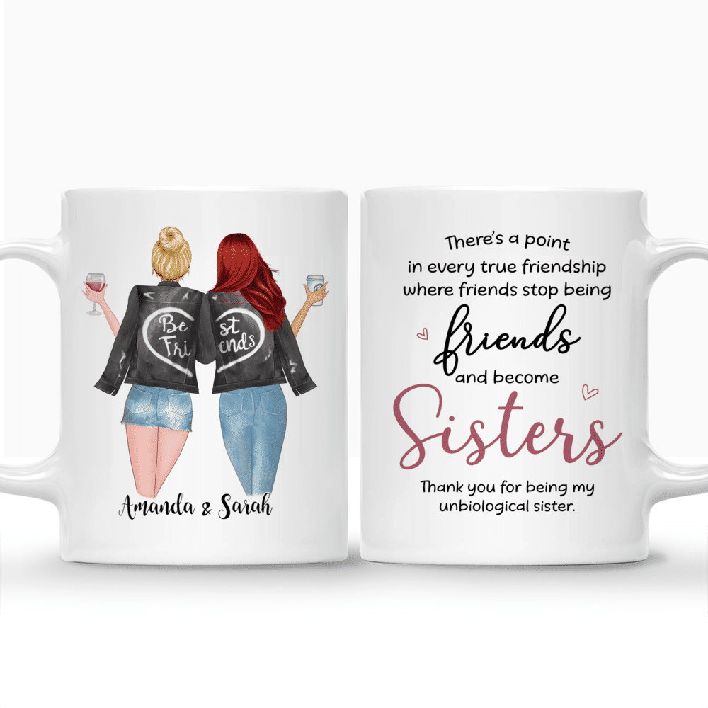 Personalized Mugs - There’s a point in every true friendship where friends stop being friends and become sisters_3
