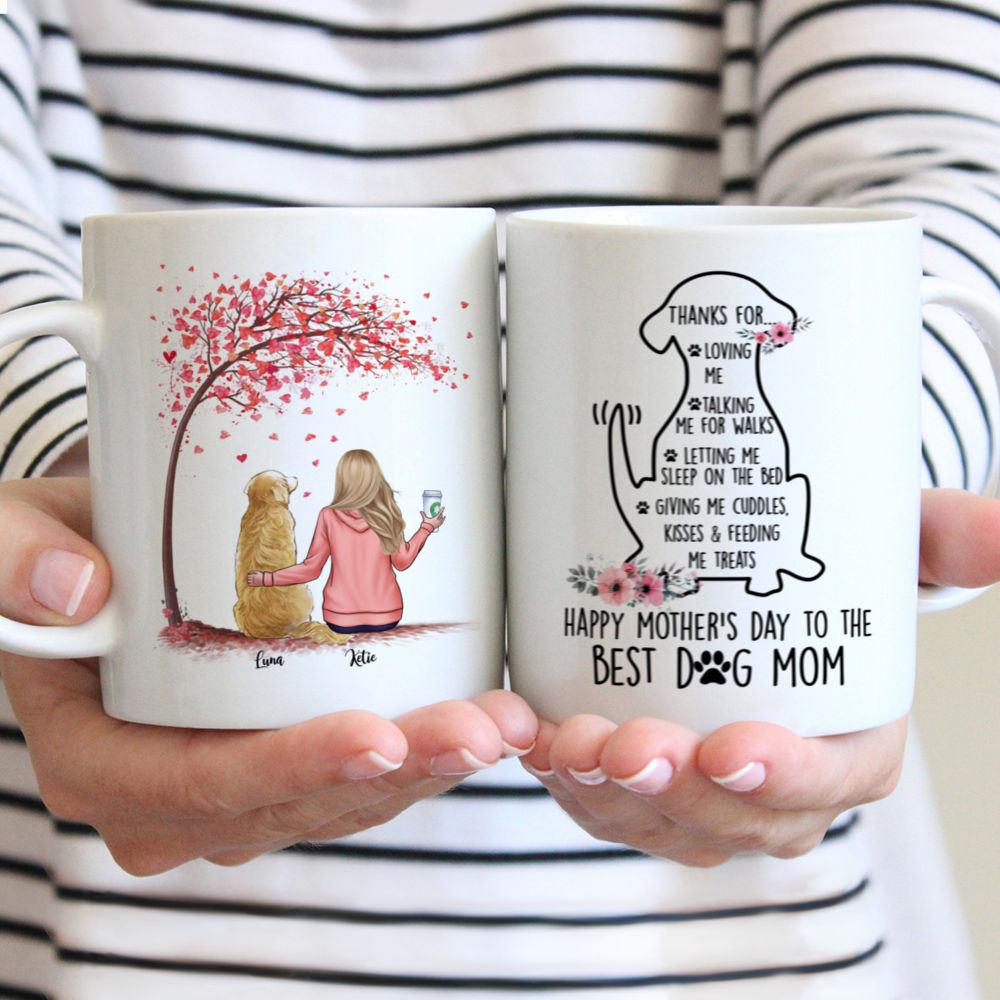 Happy Girl Mom Mug