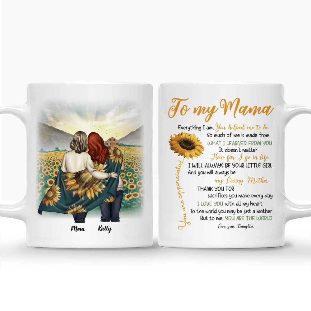 Mama in the Making Coffee & Tea Mug for Mom, Mother Daughter & Women (15oz)  