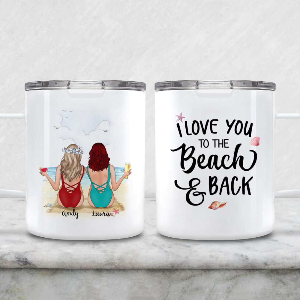 Personalized Unique Coffee Mug - Beach Please at Glacelis