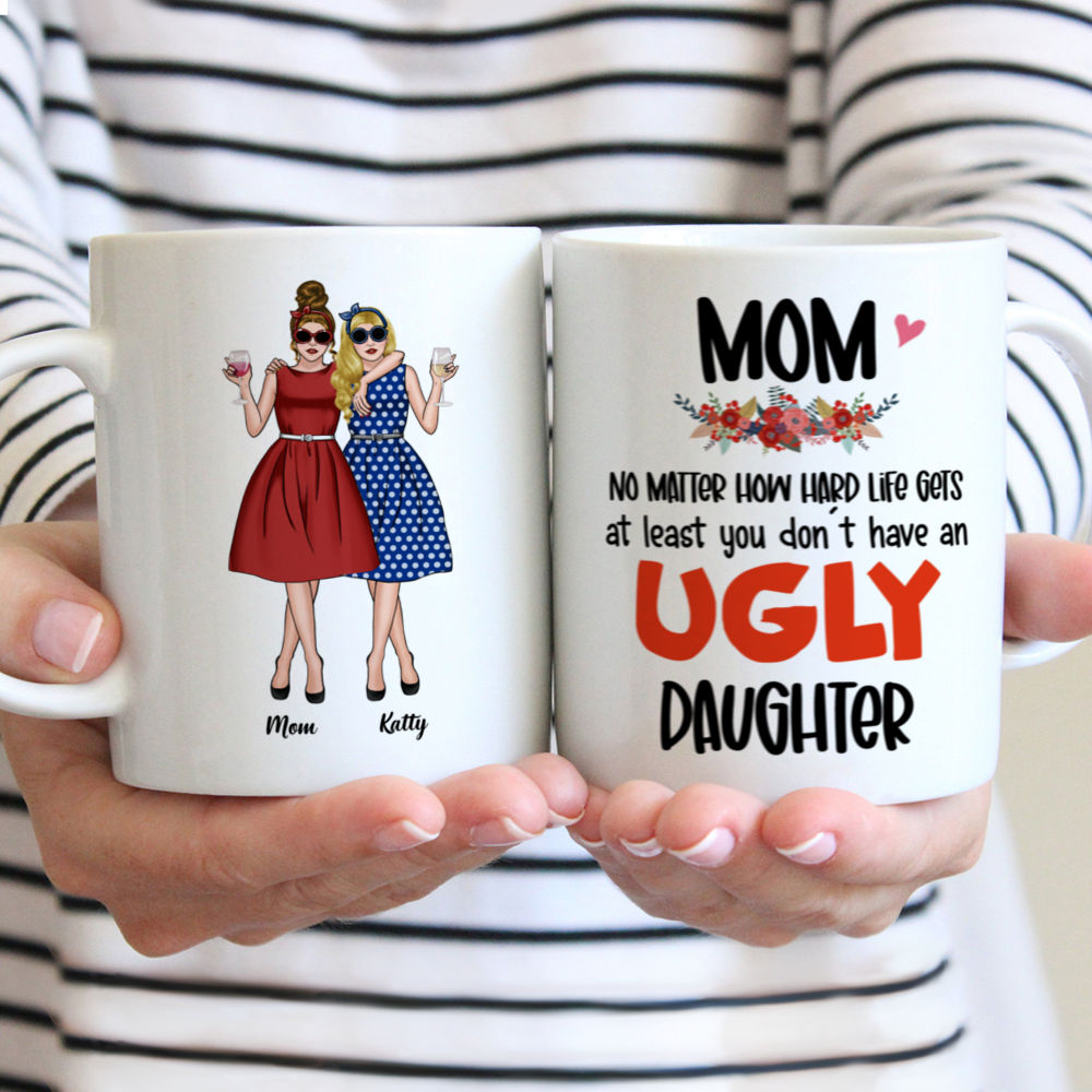 Mom No Matter How Old I Get I Will Always Be Your Financial Burden Little Girl  Mug, Personalized Mom Mug, Gifts To Get Your Mom From Daughter - Highly  Unique