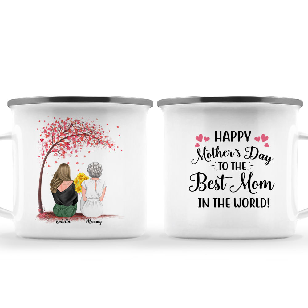 90 Degrees Mothers Day Custom Photo Mug