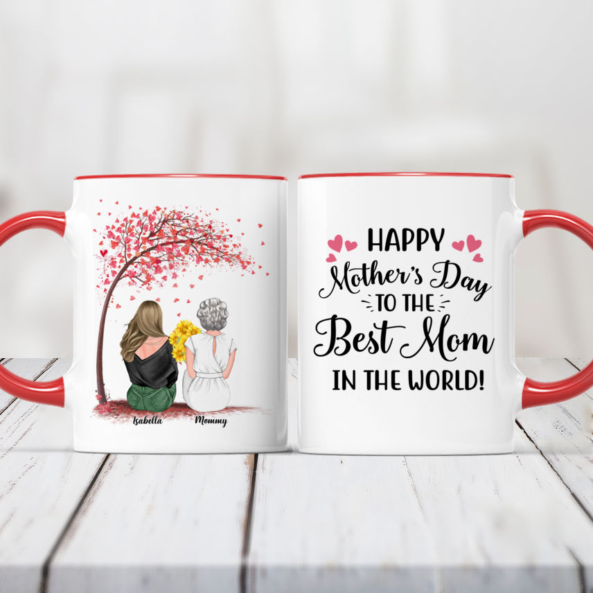 World's Best Mom Mug Personalized, Mother's Day Mug For Mom, Picture Gift  For Mom Birthday - Best Personalized Gifts For Everyone