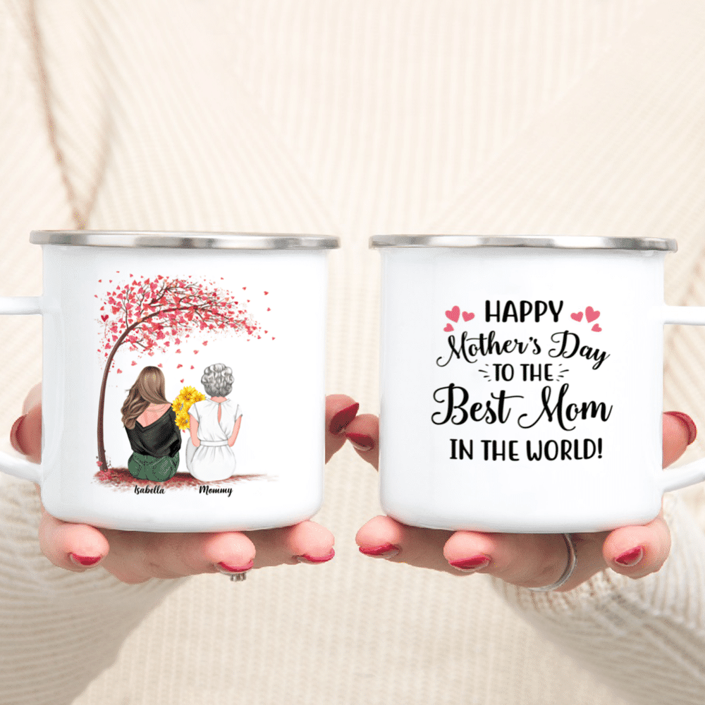 Gearhumans 3D Yoda Best Mom Mothers Day Gift Custom Name Mug